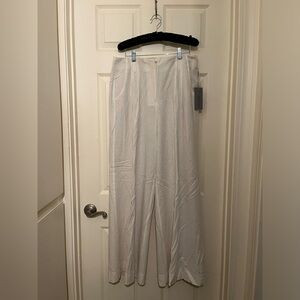 NWT Jennifer Lopez - Wide-leg Trouser Linen (55%) Lined
